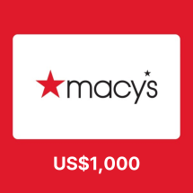 메이시스 US$1,000 기프트카드